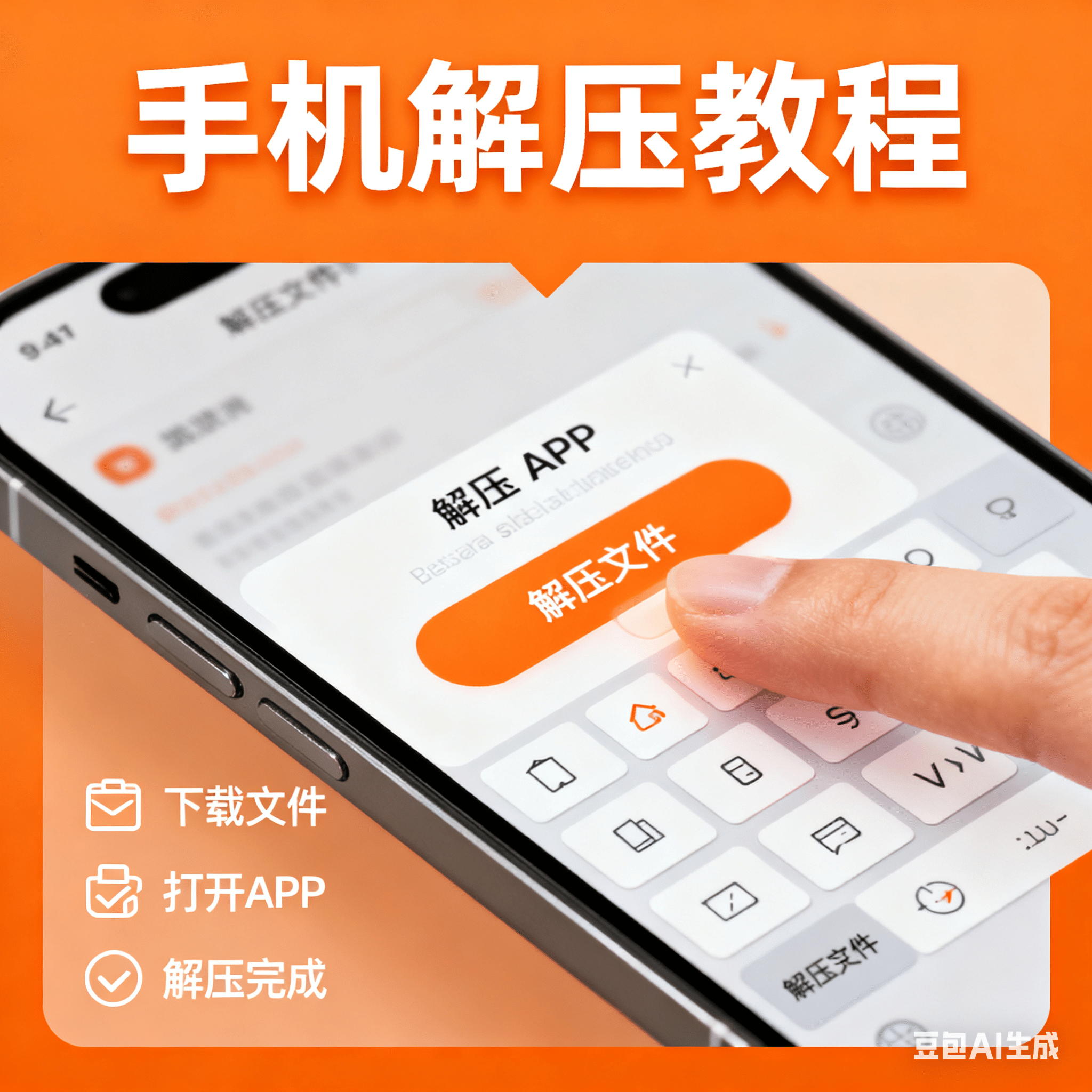 手机解压教程-小蛇ACG