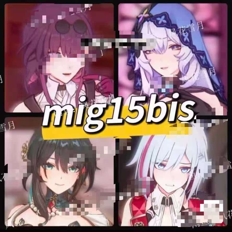 mig15bis画师-至25.10月最新 建模参考素材合集-小蛇ACG