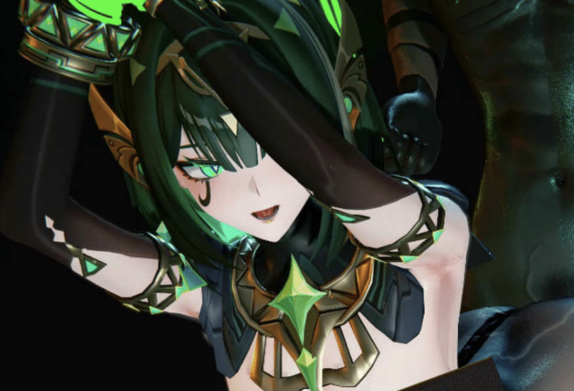 sola 大佬12月新作：原神-嗨丝巨汝奈芙尔是丘丘人的绒布球 无修版★CV[1.2G]-小蛇ACG