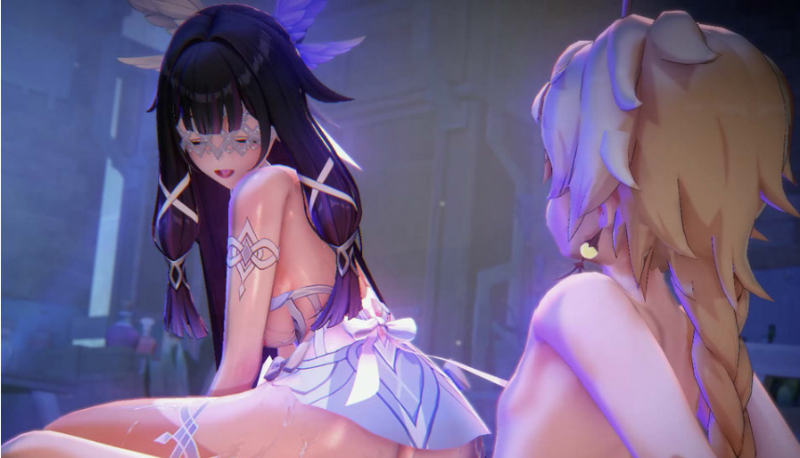 MOMO 大佬2月新作：原神-哥伦比亚 2K无修版★全CV[2.8G]-小蛇ACG